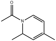 Pyridine, 1-acetyl-1,2-dihydro-2,4-dimethyl- (9CI) 结构式