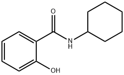 N-cyclohexyl-2-hydroxybenzamide,63762-70-9,结构式
