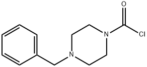 4-Benzyl-piperazine-1-carbonylchloride Structure