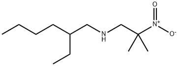 N-(2-Methyl-2-nitropropyl)-2-ethylhexylamine Structure