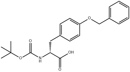 N-叔丁氧羰基-O-苄基-D-酪氨酸,63769-58-4,结构式