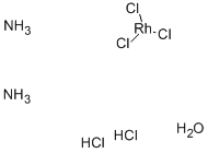水合五氯铑酸铵, 63771-33-5, 结构式