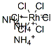 AMMONIUM HEXACHLORORHODATE(III) 化学構造式