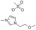 1-(2-METHOXYETHYL)-3-METHYLIMIDAZOLINIUM METHANESULFONATE,637739-85-6,结构式