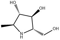 637771-89-2 3,4-Pyrrolidinediol,2-(hydroxymethyl)-5-methyl-,(2S,3S,4S,5S)-(9CI)