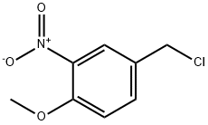 3-硝基-4-甲氧基氯苄,6378-19-4,结构式