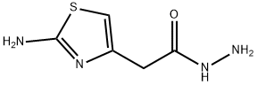 2-(2-氨基-1,3-噻唑-4-基)乙酰肼, 63788-65-8, 结构式