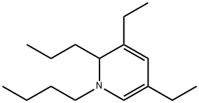 1-butyl-3,5-diethyl-1,2-dihydro-2-propylpyridine  Structure