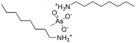 OCTYLAMMONIUMMETHANEARSONATE Struktur