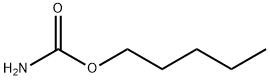Carbamic acid amyl ester Structure