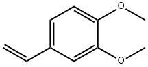 1,2-ジメトキシ-4-ビニルベンゼン 化学構造式