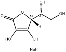 Sodium erythorbate Struktur