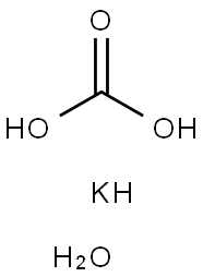 炭酸カリウム?1.5水 化学構造式
