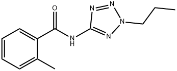 Benzamide, 2-methyl-N-(2-propyl-2H-tetrazol-5-yl)- (9CI)|