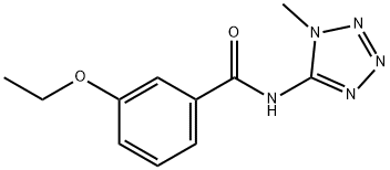 Benzamide, 3-ethoxy-N-(1-methyl-1H-tetrazol-5-yl)- (9CI),638146-83-5,结构式