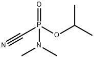 N,N-Dimethylphosphoramidocyanidic acid isopropyl ester Struktur