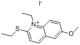 1-에틸-2-에틸티오-6-메톡시퀴놀리늄아이오다이드