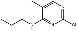 2-chloro-5-methyl-4-(N-propylamino)pyrimidine Structure