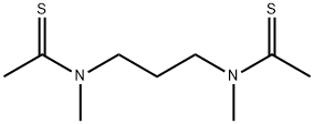 Ethanethioamide,  N,N-1,3-propanediylbis[N-methyl- 化学構造式