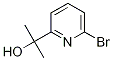 2-(6-broMopyridin-2-yl)propan-2-ol Struktur
