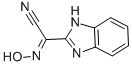 1H-Benzimidazole-2-acetonitrile,alpha-(hydroxyimino)-(9CI) Struktur