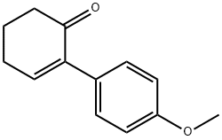 2-(4-Methoxyphenyl)-2-cyclohexen-1-one,63828-70-6,结构式