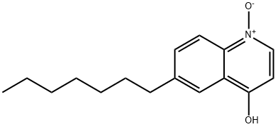 6-Heptyl-4-quinolinol 1-oxide 结构式