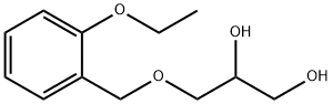 3-(o-Ethoxybenzyloxy)-1,2-propanediol Structure