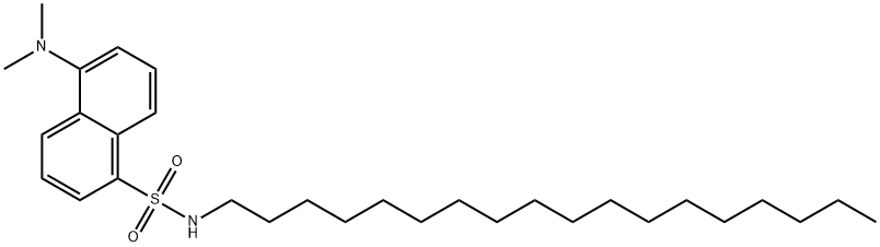 5-(DIMETHYLAMINO)-N-OCTADECYLNAPHTHALENE-1-SULFONAMIDE Structure