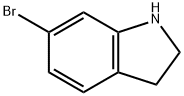 6-溴-2,3-二氢-1H-吲哚盐酸盐, 63839-24-7, 结构式