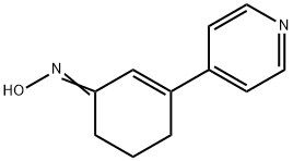 3-(4-pyridyl)cyclohex-2-en-1-one oxime 结构式