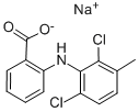 甲氯灭酸钠,6385-02-0,结构式