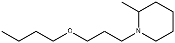 1-(3-Butoxypropyl)-2-methylpiperidine Struktur
