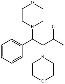 4,4'-[1-(1-Chloroethyl)-2-phenylethylene]dimorpholine|