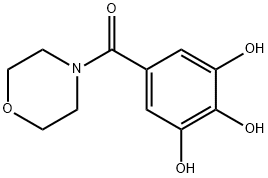 4-(3,4,5-Trihydroxybenzoyl)morpholine Structure
