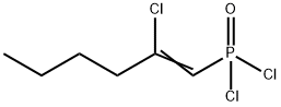 63869-30-7 (2-Chloro-1-hexenyl)dichlorophosphine oxide