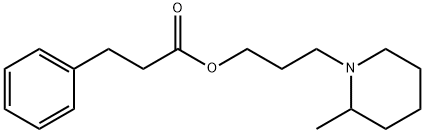63884-41-3 3-Phenylpropanoic acid 3-(2-methylpiperidino)propyl ester