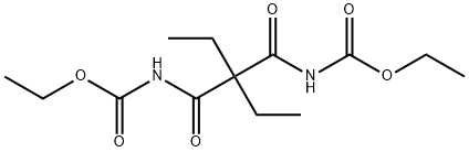 63884-60-6 (2,2-Diethyl-1,3-dioxopropane-1,3-diyl)dicarbamic acid diethyl ester