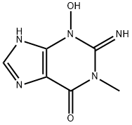 63885-07-4 1,2,3,7-Tetrahydro-3-hydroxy-2-imino-1-methyl-6H-purin-6-one