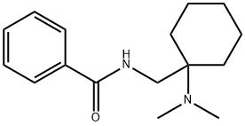 N-[[1-(Dimethylamino)cyclohexyl]methyl]benzamide,63886-94-2,结构式