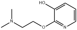 2-(2-二甲基氨基乙氧基)吡啶-3-醇, 639029-36-0, 结构式
