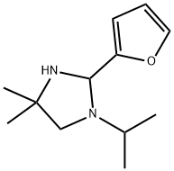 4,4-Dimethyl-2-(2-furyl)-1-isopropylimidazolidine,63905-62-4,结构式