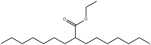 Diheptylacetic acid ethyl ester 结构式
