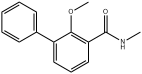 2-Methoxy-N-methyl-3-phenylbenzamide Structure