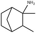 2,3-ジメチル-2-ノルボルナンアミン 化学構造式