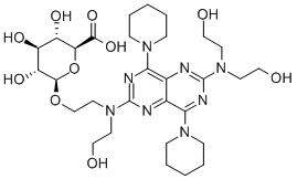 Dipyridamole Mono-O-b-D-glucuronide Structure
