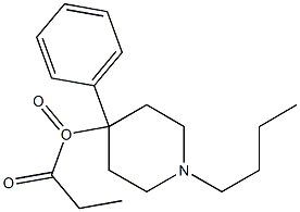 1-부틸-4-페닐피페리딘-4-올1-옥사이드프로피오네이트