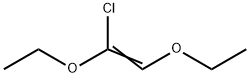 1,2-Diethoxy-1-chloroethene Struktur