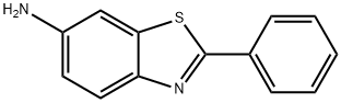 2-苯基苯并[D]噻唑-6-胺,6392-97-8,结构式