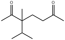 3-Methyl-3-isopropyl-2,6-heptanedione Structure